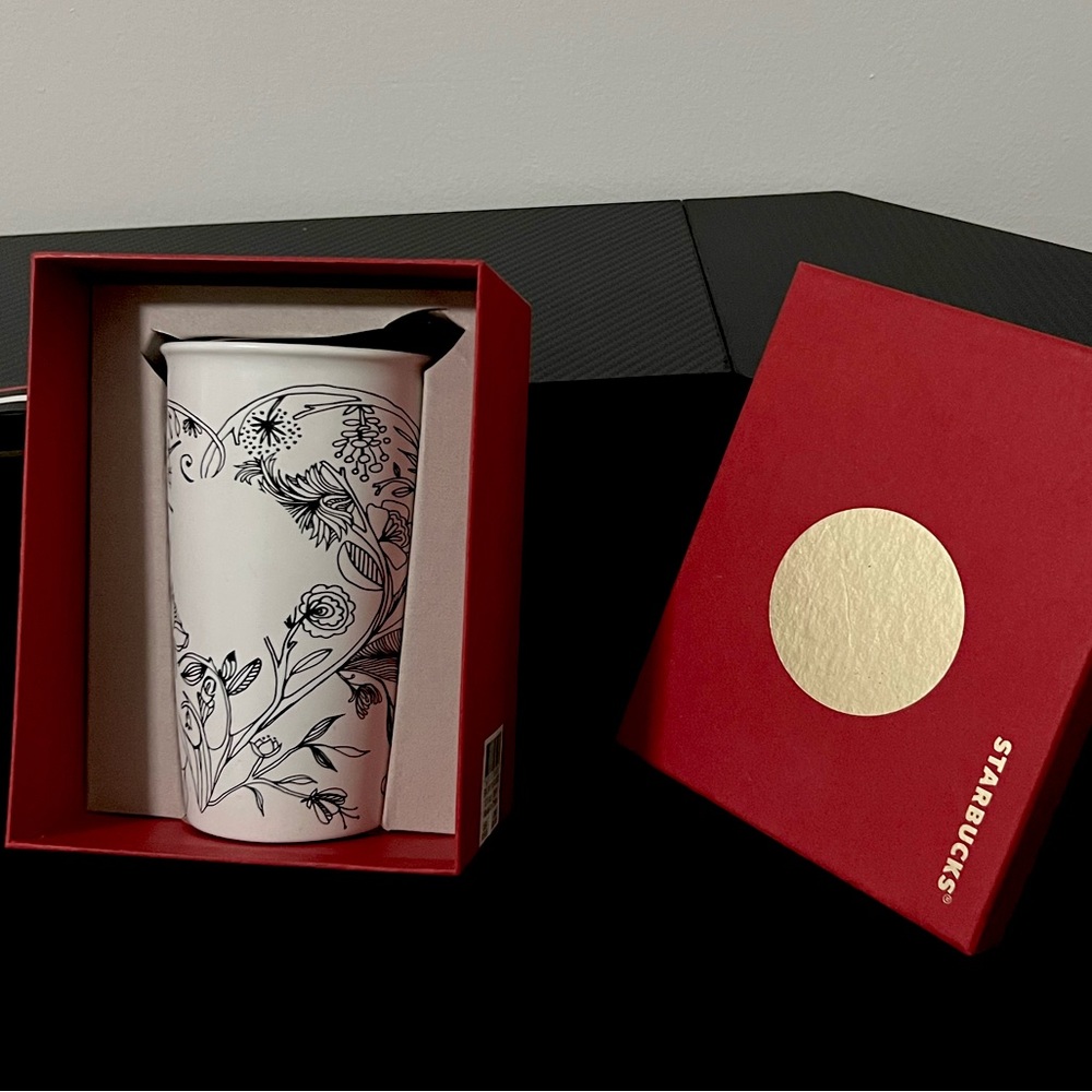 Limited edition design Starbucks ceramic tumbler